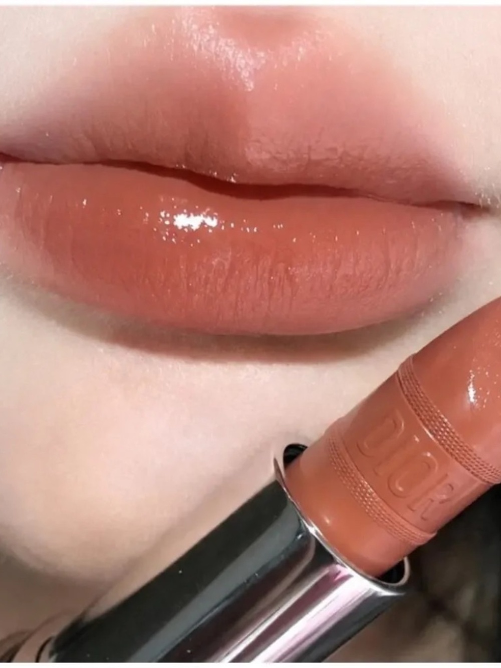 Christian Dior Lipstick #424 Nude Fauve Satin S/2 no box - Picture 2 of 4